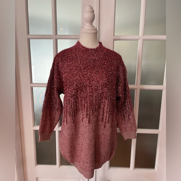 RAGA Kylie High Neck Sparkly Sweater - Picture 7 of 15